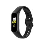 سوار ساعة من السيليكون بلون صلب xDfind، لساعات Samsung Galaxy Fit2 R220