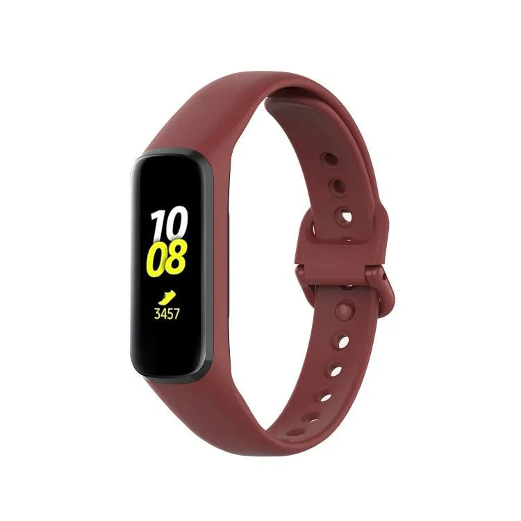 سوار ساعة من السيليكون بلون صلب xDfind، لساعات Samsung Galaxy Fit2 R220