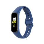 سوار ساعة من السيليكون بلون صلب xDfind، لساعات Samsung Galaxy Fit2 R220