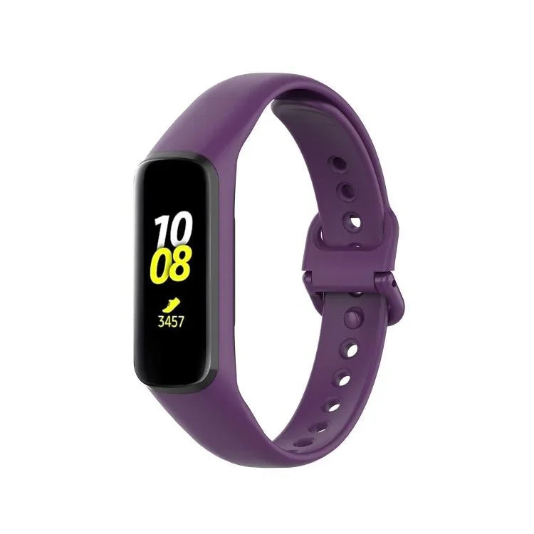 سوار ساعة من السيليكون بلون صلب xDfind، لساعات Samsung Galaxy Fit2 R220