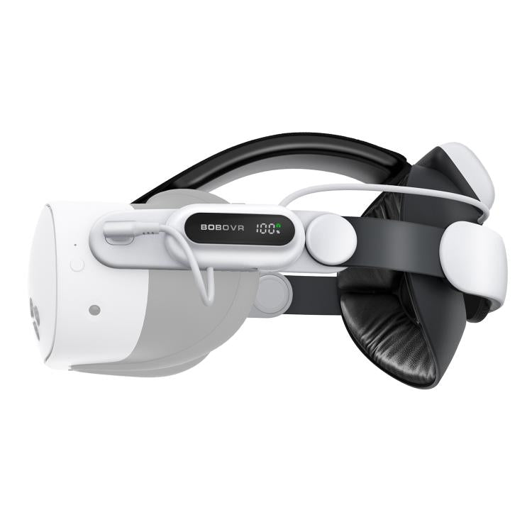 BOBOVR E3 Pro لحزام رأس VR Meta Quest 3S / 3 مع بطارية B100، E3 Pro