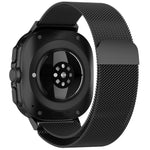 سوار ساعة من الفولاذ المقاوم للصدأ المغناطيسي ميلانيزي xDfind، لساعات Samsung Galaxy Watch Ultra 47مم / Ultra 2025