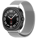 سوار ساعة من الفولاذ المقاوم للصدأ المغناطيسي ميلانيزي xDfind، لساعات Samsung Galaxy Watch Ultra 47مم / Ultra 2025