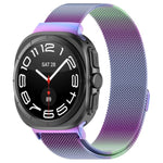 سوار ساعة من الفولاذ المقاوم للصدأ المغناطيسي ميلانيزي xDfind، لساعات Samsung Galaxy Watch Ultra 47مم / Ultra 2025