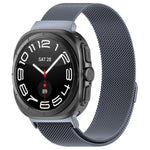 سوار ساعة من الفولاذ المقاوم للصدأ المغناطيسي ميلانيزي xDfind، لساعات Samsung Galaxy Watch Ultra 47مم / Ultra 2025