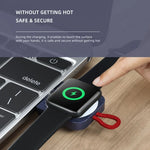 ROCK W26 شاحن لاسلكي مغناطيسي محمول لساعات Apple Watch بواجهة Type-C، W26 بواجهة Type-C