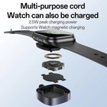 كابل شحن Yesido CA136C بقوة 60 واط USB-C / Type-C إلى Type-C وiWatch 2 في 1، CA136C
