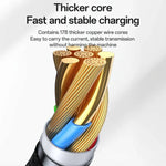 كابل شحن Yesido CA136C بقوة 60 واط USB-C / Type-C إلى Type-C وiWatch 2 في 1، CA136C