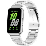 سوار ساعة معدني بثلاث خرزات xDfind، لساعات Samsung Galaxy Watch Ultra 47مم، لساعات Samsung Galaxy Watch 7 / FE / 6 / 5 / 4، لساعات Samsung Galaxy Fit3