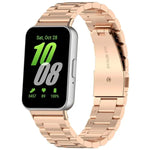 سوار ساعة معدني بثلاث خرزات xDfind، لساعات Samsung Galaxy Watch Ultra 47مم، لساعات Samsung Galaxy Watch 7 / FE / 6 / 5 / 4، لساعات Samsung Galaxy Fit3