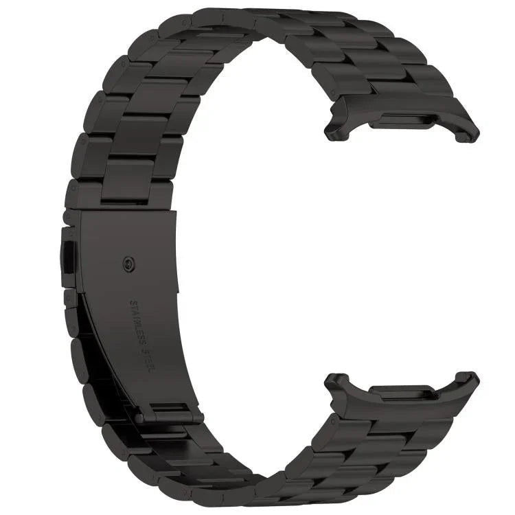 سوار ساعة معدني بثلاث خرزات xDfind، لساعات Samsung Galaxy Watch Ultra 47مم، لساعات Samsung Galaxy Watch 7 / FE / 6 / 5 / 4، لساعات Samsung Galaxy Fit3
