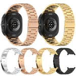 سوار ساعة معدني بثلاث خرزات xDfind، لساعات Samsung Galaxy Watch Ultra 47مم، لساعات Samsung Galaxy Watch 7 / FE / 6 / 5 / 4، لساعات Samsung Galaxy Fit3