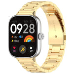 xDfind Three Beads Quick Release Metal Watch Band, For Xiaomi Band 10 Pro / 9 Pro / Redmi Watch 6, For Xiaomi Smart Band 10 / 9 / 8 NFC, For Xiaomi Redmi Watch 3 20mm
