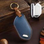 For Kia K3 / K5 2024 Hallmo Crazy Horse Cowhide Car Key Protection Cover, For Kia K3 5-button, For Kia K3 6-button, For Kia K3 7-button, For Kia K3 8-button, For Kia K3 9-button