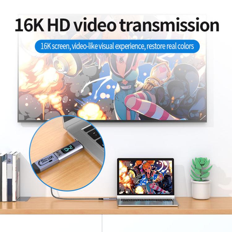 محول مغناطيسي شفط رقمي PD240W من ذكر Type-C إلى أنثى، سرعة 80 جيجابت في الثانية، 60 ألف دورة، رأس مستقيم، رأس زاوية