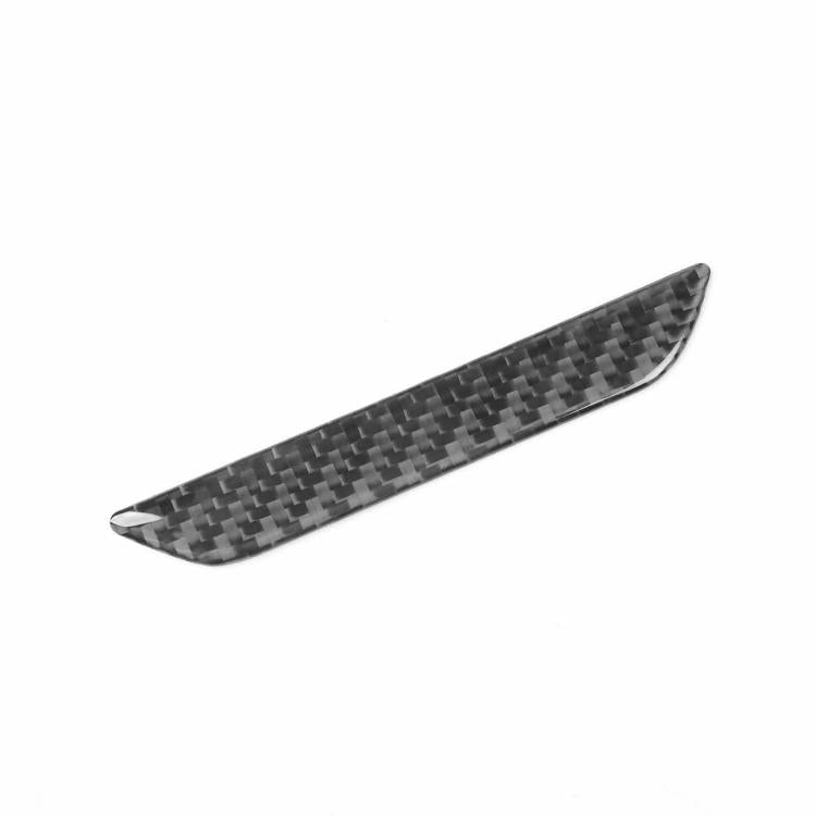 For Tesla Model 3 / Y / S / X Carbon Fiber Car Trunk Logo Decorative Sticker, Car Trunk Logo