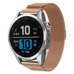xDfind Milanese Quick Fit Metal Watch Band, For Garmin Fenix 8/7X/6X/5X 26mm, For Garmin Fenix 8/7/6/5 22mm, For Garmin Fenix 8/7S/6S/5S 20mm