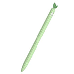غطاء حماية سيليكون غير قابل للانزلاق بلون متباين ورقة النعناع، لقلم Apple Pencil 1، لقلم Apple Pencil 2