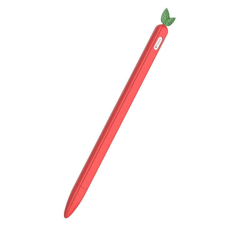 غطاء حماية سيليكون غير قابل للانزلاق بلون متباين ورقة النعناع، لقلم Apple Pencil 1، لقلم Apple Pencil 2