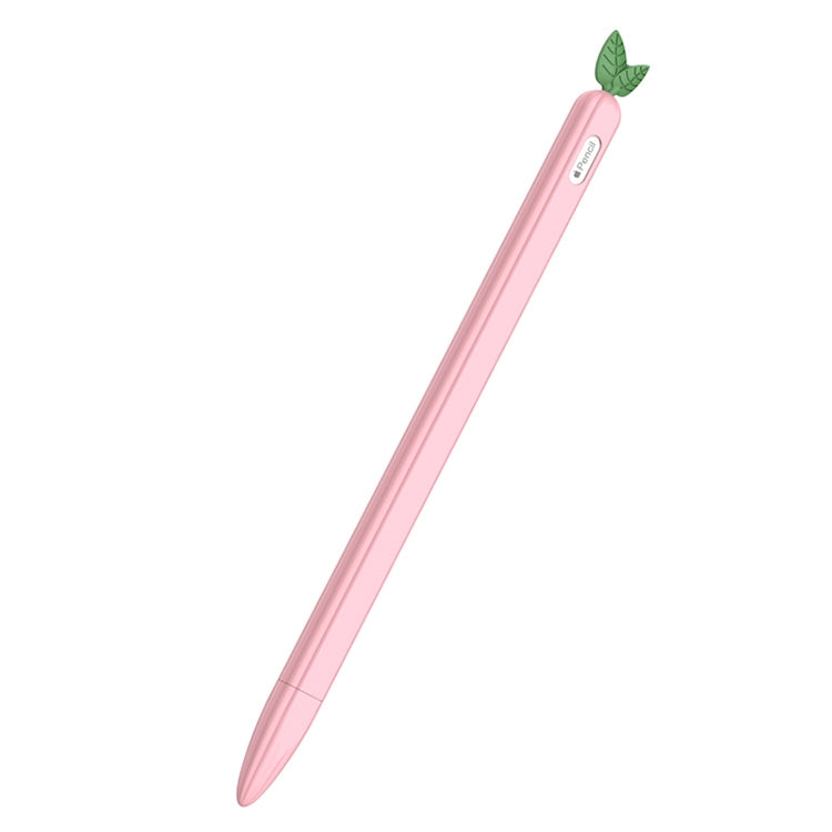 غطاء حماية سيليكون غير قابل للانزلاق بلون متباين ورقة النعناع، لقلم Apple Pencil 1، لقلم Apple Pencil 2