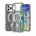 غطاء هاتف مغناطيسي MagSafe بنمط مسحوق لامع على طراز Terminator، لهواتف iPhone 17 Pro Max، iPhone 17 Pro، iPhone 17، iPhone Air