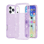 غطاء هاتف مقاوم للصدمات بنمط مسحوق لامع Terminator، لهواتف iPhone 17 Pro Max، iPhone 17 Pro، iPhone 17، iPhone Air