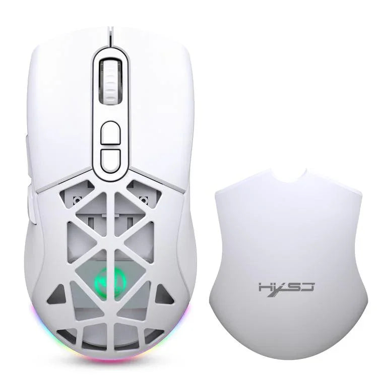 فأرة لاسلكية قابلة لإعادة الشحن HXSJ T26 بوضعين 2.4G BT5.1، T26