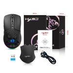 فأرة لاسلكية قابلة لإعادة الشحن HXSJ T26 بوضعين 2.4G BT5.1، T26