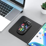 فأرة لاسلكية شفافة HXSJ T200 بوضعين 2.4G BT5.0 RGB، T200