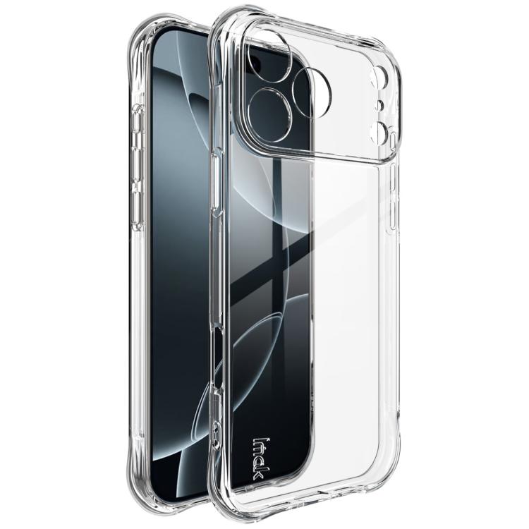 غطاء هاتف TPU مقاوم للصدمات مع وسادة هوائية من imak، لهواتف iPhone 17 Pro Max، iPhone 17 Pro، iPhone 17، iPhone Air