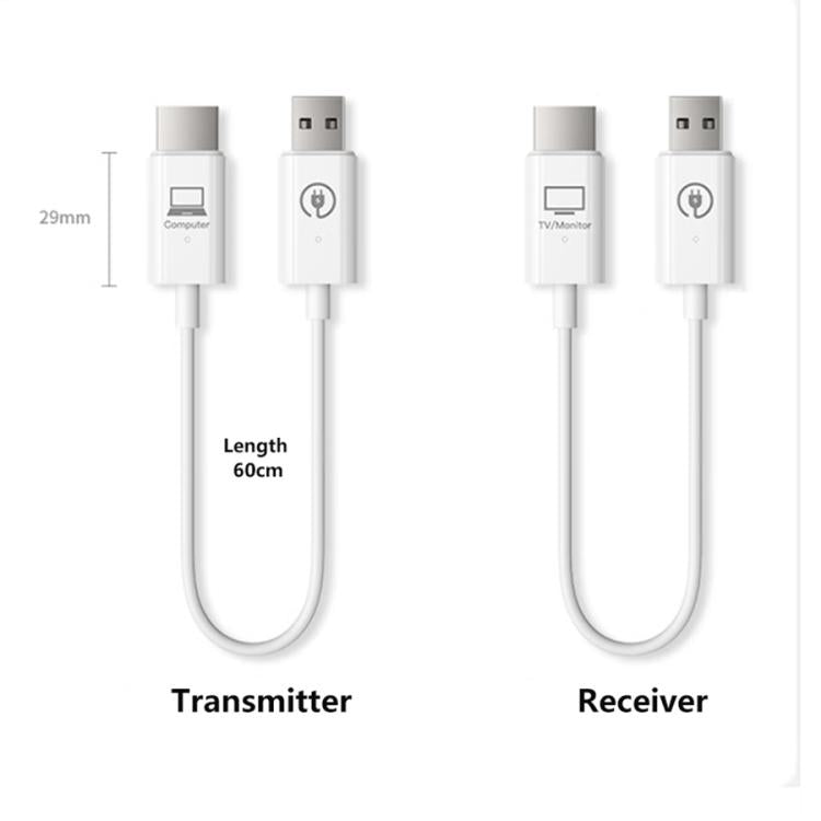 Measy AM18051 HDMI Wireless Transmitter Receiver Screen Mirroring Cable, AM18051