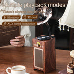 مكبر صوت بلوتوث لاسلكي قديم H3 Morning Glory، H3