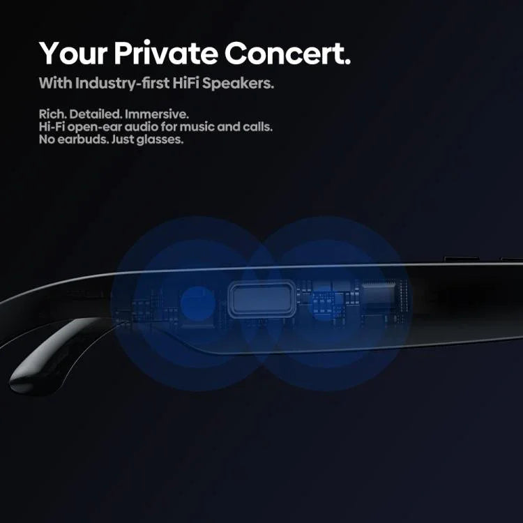 نظارات Zeblaze Eyewear AI للتصوير، صوت مفتوح، مساعد ذكي بالذكاء الاصطناعي