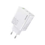 شاحن سريع WK WP-U66 Kinkong بقوة 65 واط مزدوج USB-C / Type-C + USB GaN، قابس المملكة المتحدة، قابس الولايات المتحدة، قابس الاتحاد الأوروبي
