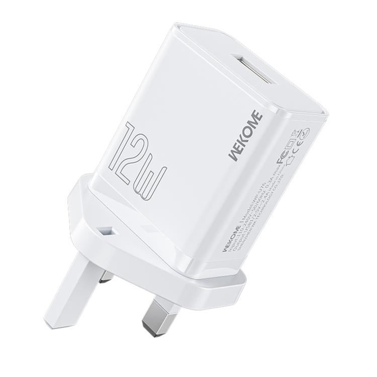 شاحن WK WP-U76 Kinkong بقوة 12 واط USB، قابس المملكة المتحدة، قابس الولايات المتحدة، قابس الاتحاد الأوروبي