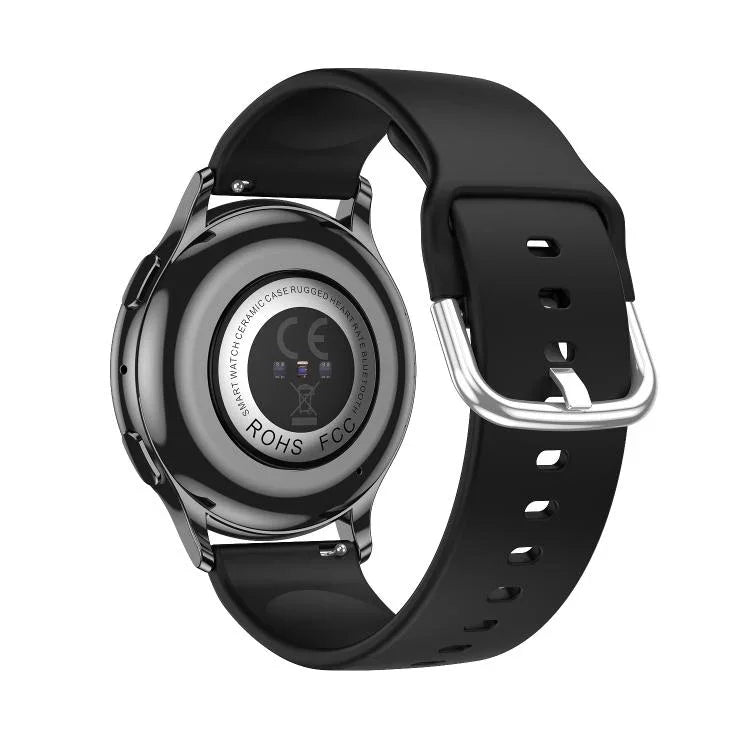 ساعة ذكية نسائية CY29 بشاشة AMOLED مقاس 1.32 بوصة، تدعم تطبيق COFIT