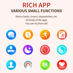 ساعة ذكية نسائية CY29 بشاشة AMOLED مقاس 1.32 بوصة، تدعم تطبيق COFIT