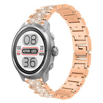 xDfind Diamond Jewelry Steel Watch Band, 20mm For COROS APEX 2 42mm / PACE 2, 20mm For Ticwatch GTH / E3 / E / 2, 22mm For Ticwatch Pro X / Pro3 / Pro / GTX / E2, 20mm For Xiaomi Haylou RS4 Plus LS11, 22mm For Xiaomi Watch S3/2 Pro/S2/S1               ...