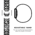 xDfind Diamond Jewelry Steel Watch Band, 20mm For COROS APEX 2 42mm / PACE 2, 20mm For Ticwatch GTH / E3 / E / 2, 22mm For Ticwatch Pro X / Pro3 / Pro / GTX / E2, 20mm For Xiaomi Haylou RS4 Plus LS11, 22mm For Xiaomi Watch S3/2 Pro/S2/S1               ...