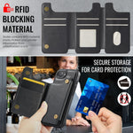 غطاء هاتف MAGKING K3 مع حقيبة بطاقة RFID قابلة للفصل وماجسيف، لهواتف iPhone 17e / 16e، iPhone 17، iPhone 16 Pro Max، iPhone 16 Pro، iPhone 16 Plus، iPhone 16
