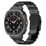 سوار ساعة من سبيكة التيتانيوم مع إبزيم أمان فراشة، لساعات Samsung Galaxy Watch Ultra 47mm / Ultra 2025