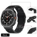 Safety Buckle Titanium Alloy Watch Band, For Samsung Galaxy Watch Ultra 47mm / Ultra 2025
