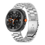 سوار ساعة من الفولاذ المقاوم للصدأ بثلاث خرزات، لساعات Samsung Galaxy Watch8 / Watch8 Classic
