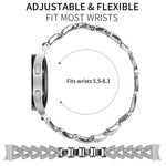 سوار ساعة معدني صغير بتصميم ماسي ملتوي 20مم من xDfind، لساعات سامسونج جالاكسي Watch FE/7/6/5/4 Classic
