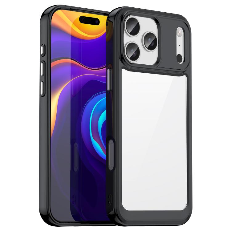 غطاء هاتف ملون من الأكريليك وTPU، لهواتف iPhone 17 Pro Max، iPhone 17 Pro، iPhone 17، iPhone Air