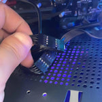 كابل تمديد محول USB 2 في 1 للوحة الأم للكمبيوتر المكتبي، 9 دبابيس