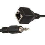 كابل محول منفذ شبكة RJ45 أنثى إلى 3.5 مم ذكر لشاشة اللمس لـ Thunderstone