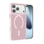 غطاء هاتف Kalebol بإطار عدسة معدني مع MagSafe من PC غير لامع، لهواتف iPhone 17 Pro Max، iPhone 17 Pro، iPhone 17، iPhone Air، iPhone 16 Pro Max