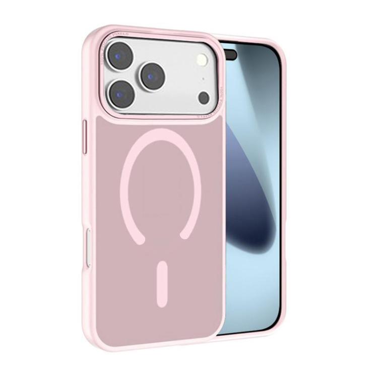 غطاء هاتف Kalebol بإطار عدسة معدني مع MagSafe من PC غير لامع، لهواتف iPhone 17 Pro Max، iPhone 17 Pro، iPhone 17، iPhone Air، iPhone 16 Pro Max