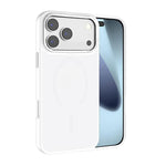غطاء هاتف Kalebol بإطار عدسة معدني مع MagSafe من PC غير لامع، لهواتف iPhone 17 Pro Max، iPhone 17 Pro، iPhone 17، iPhone Air، iPhone 16 Pro Max